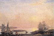 Fitz Hugh Lane Castine Harbor oil on canvas